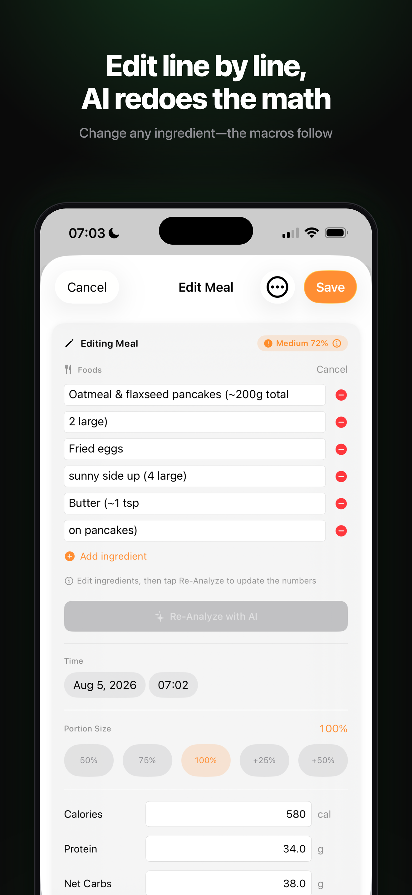 FeedAI: Food & Macro Tracker screenshot 5