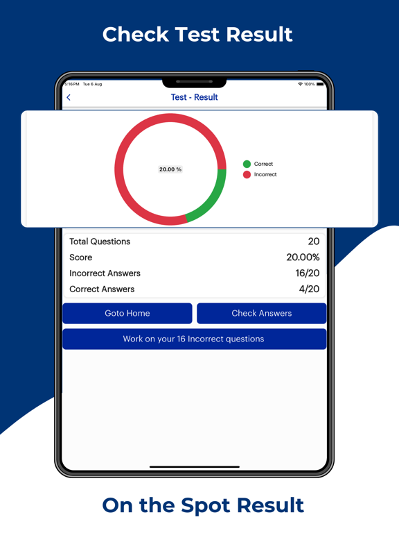 Pennsylvania DOT Permit Test iPad screenshot 6 - Education app