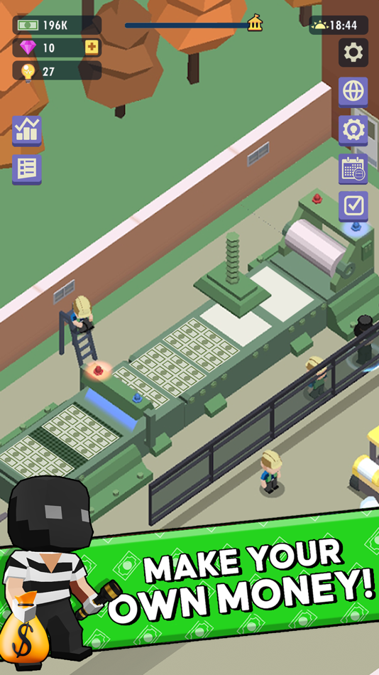 #1. Idle Bank: Money Games! (iOS) 来自: TapNation