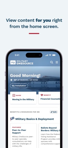 My Military OneSource Screenshot 3 of 4