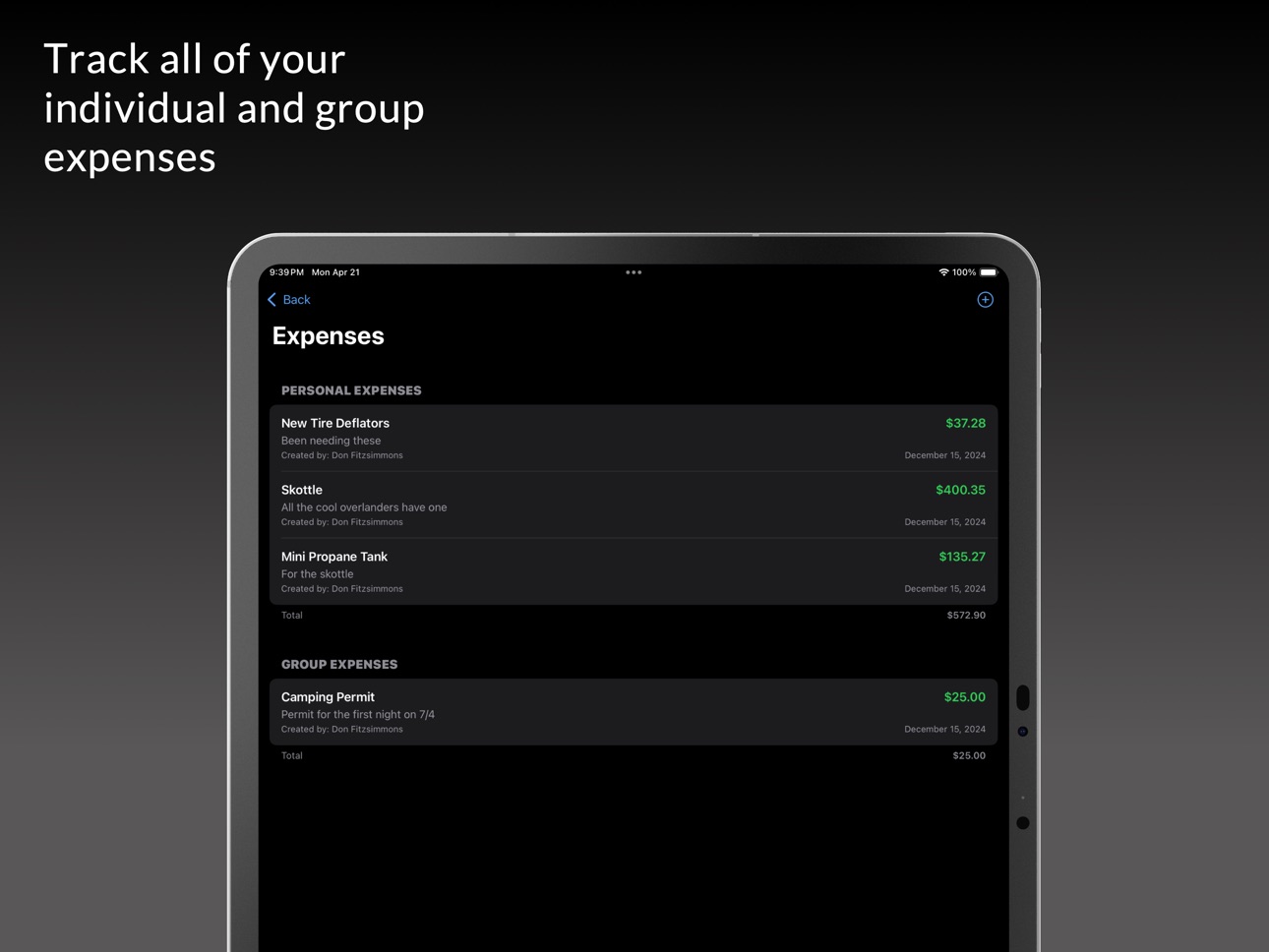 iPad screenshot