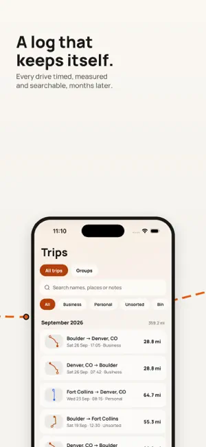 Milometry screenshot 4