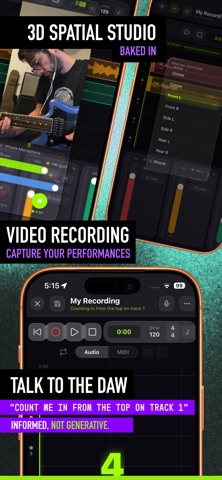 homecrate - Player & Studio iPhone screenshot
