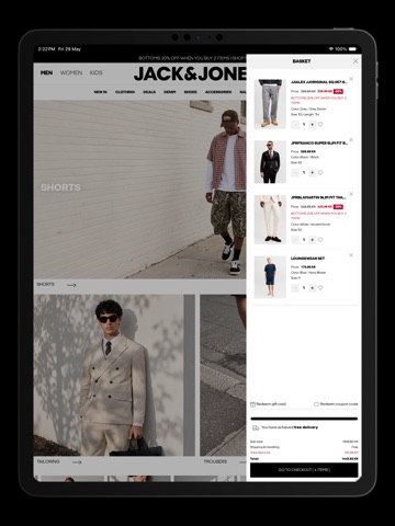 JACK & JONES Fashion iPad screenshot 5