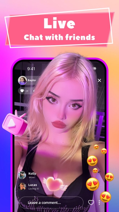 Hicolive：Go Live & Video Call Screenshot