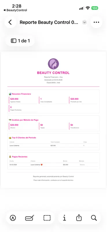 Beauty Control Agenda Belleza screenshot 5 of 5