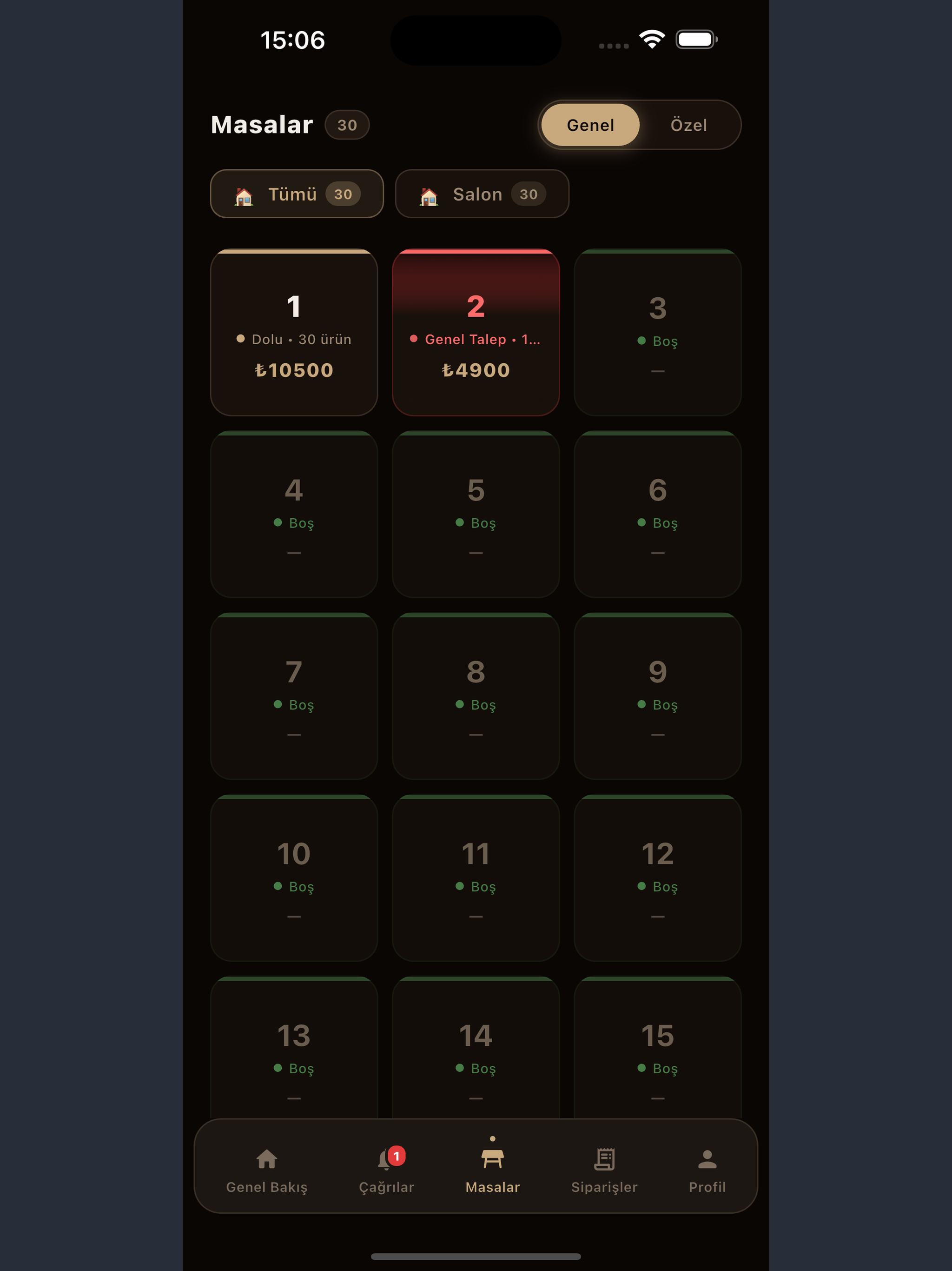 TemasGo Menu - Adisyon screenshot 8