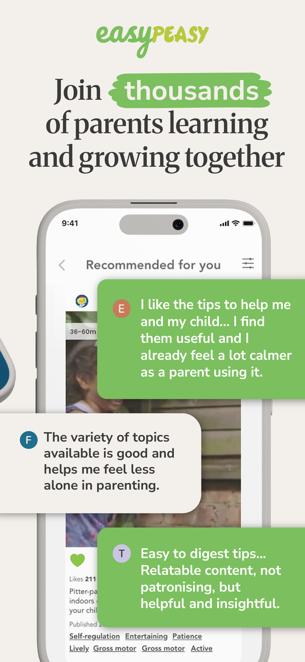 EasyPeasy – Parenting Tips