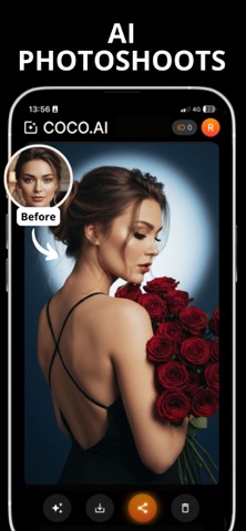 CocoAI: Aesthetic Photo Editor screenshot