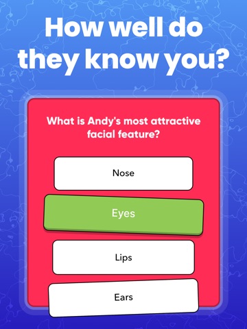 Couples Quiz Relationship Game iPad screenshot
