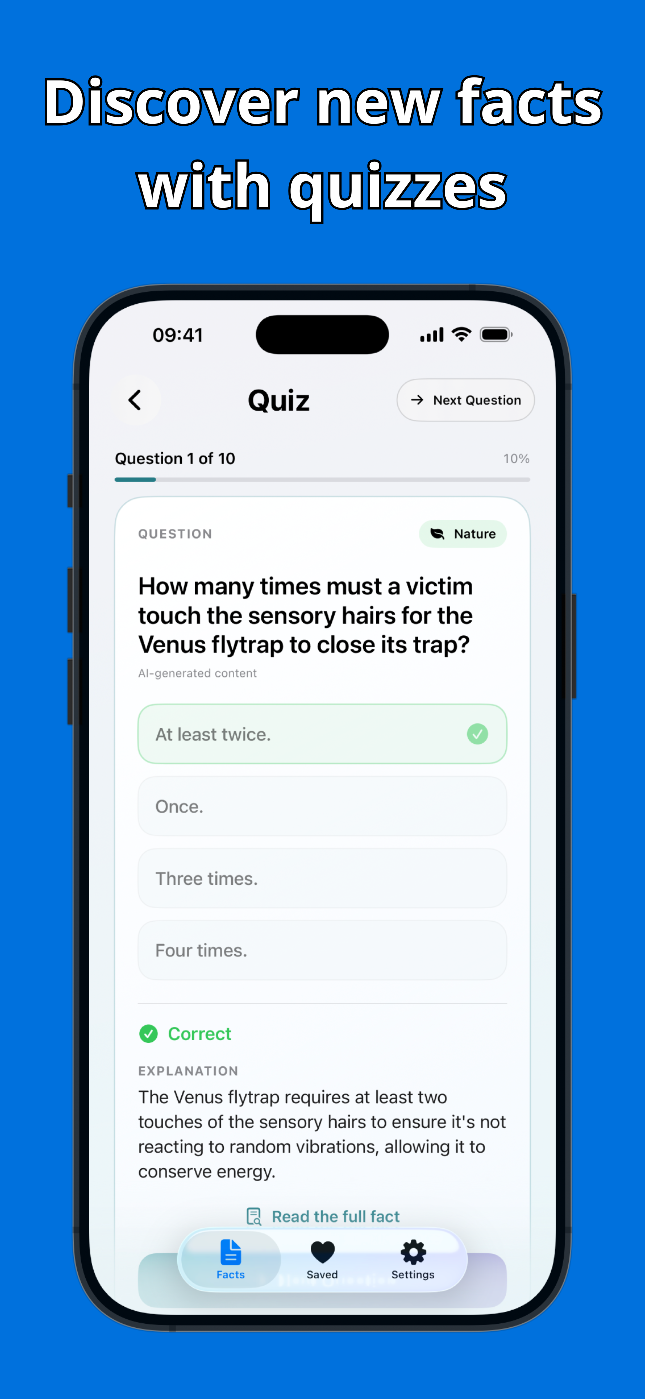 Factasive - Interesting Facts screenshot 3