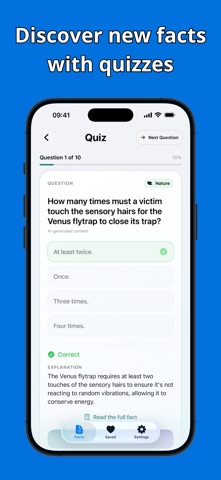 Factasive - Interesting Facts Screenshot 3 of 10
