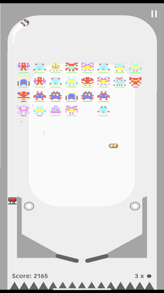 #6. Pinvaders (iOS) 由: ilan TETRUASHVILI