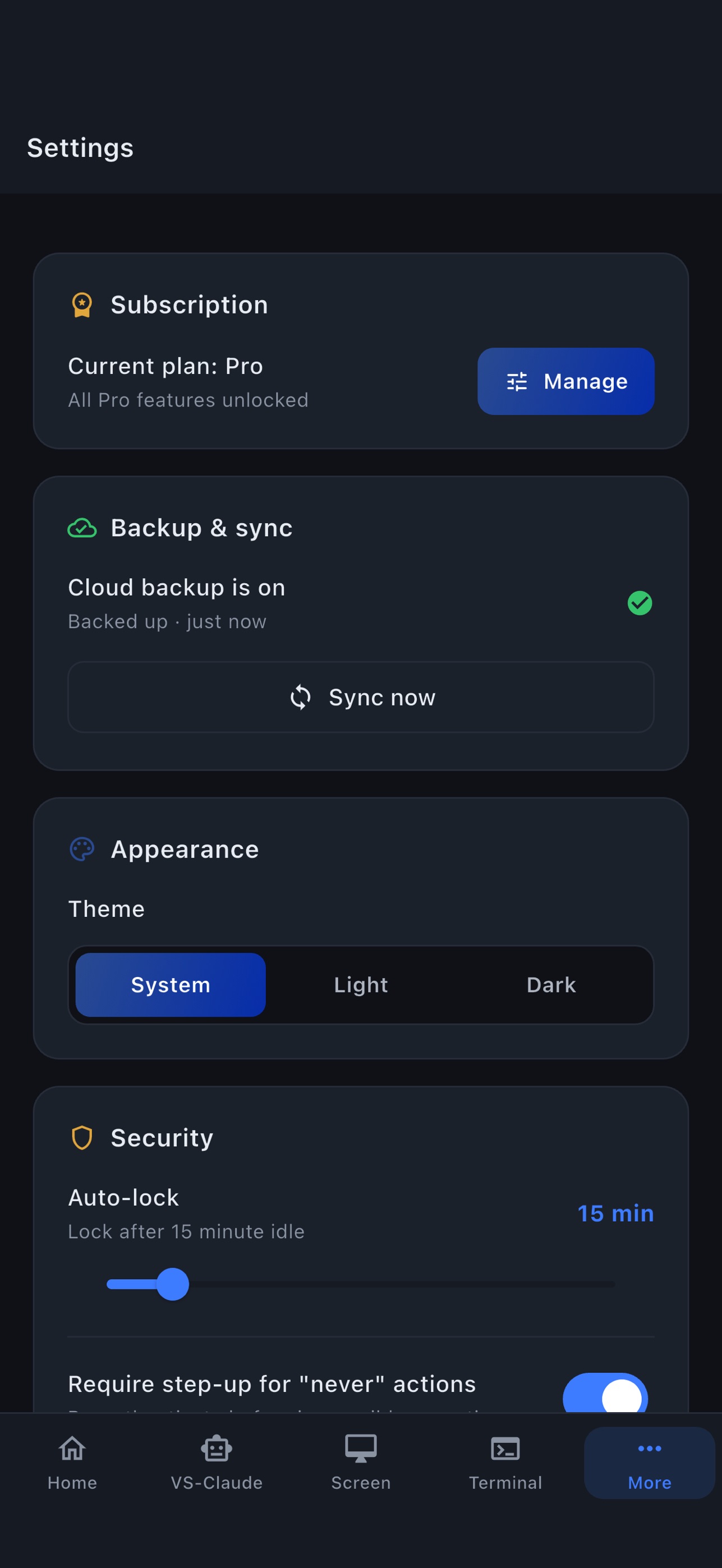 Screenshot 8 of R4AI — Remote Dev Control