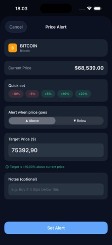 WealthPulse: Stocks & Crypto Screenshot 5 of 8