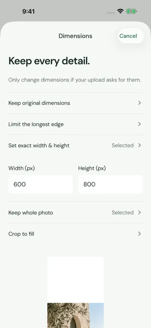 Photo KB: Resize & Compress screenshot 4