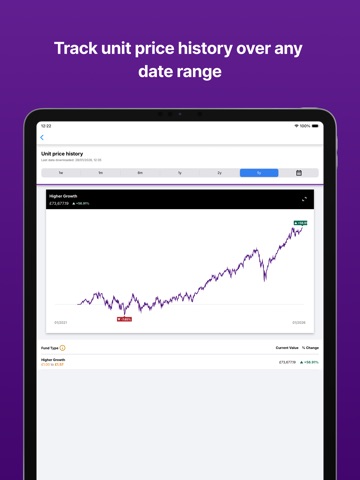 Track My Pension iPad screenshot