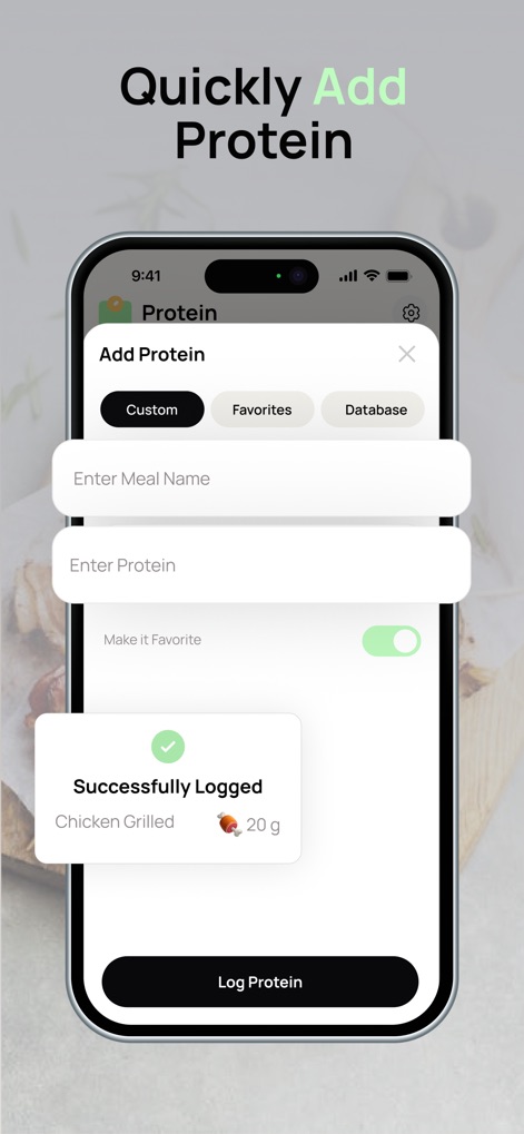 Protein Tracker: AI Scanner - Health & Fitness App | MWM