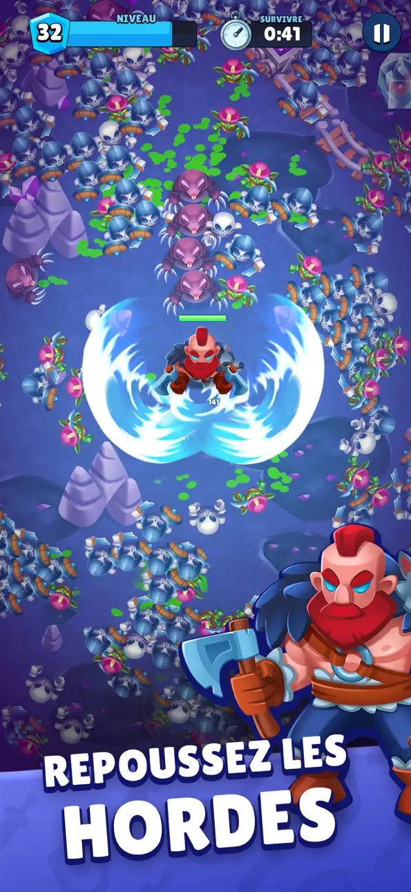 Heroes vs. Hordes: Survivor Hack screenshot 2 - iOS game interface