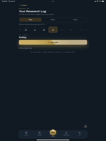 PeptideU iPad screenshot