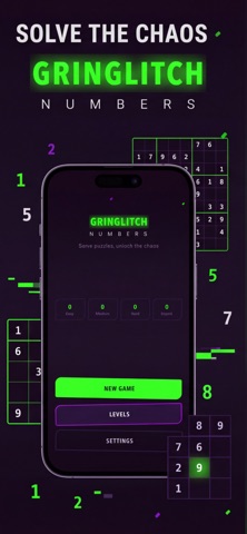 GrinGlitch Numbers screenshot 1