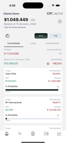 GR Capital APP screenshot