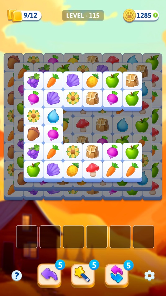 #6. Tile Match -Triple puzzle game (iOS) Podle: PlaySimple Games Pte Ltd
