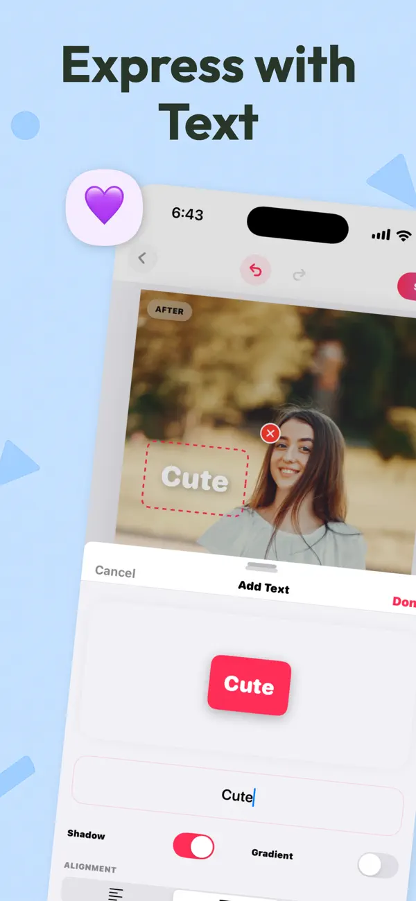 Sweet Selfie Camera - Editor screenshot 5