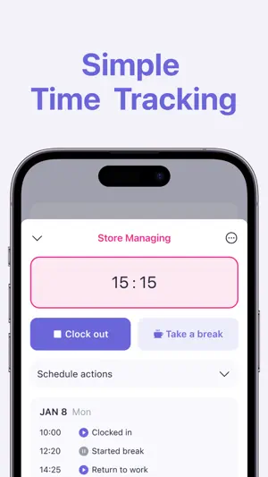 Work Hours Tracker - Clock In screenshot 4