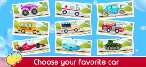 Cars and vehicle washing game screenshot #1 for iPhone