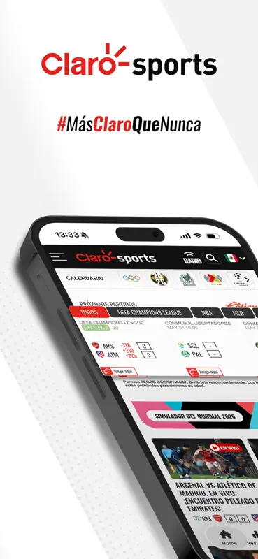 Claro Sports screenshot 1 of 3