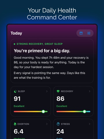 Fit Rest: Sleep & Heart Rate iPad screenshot