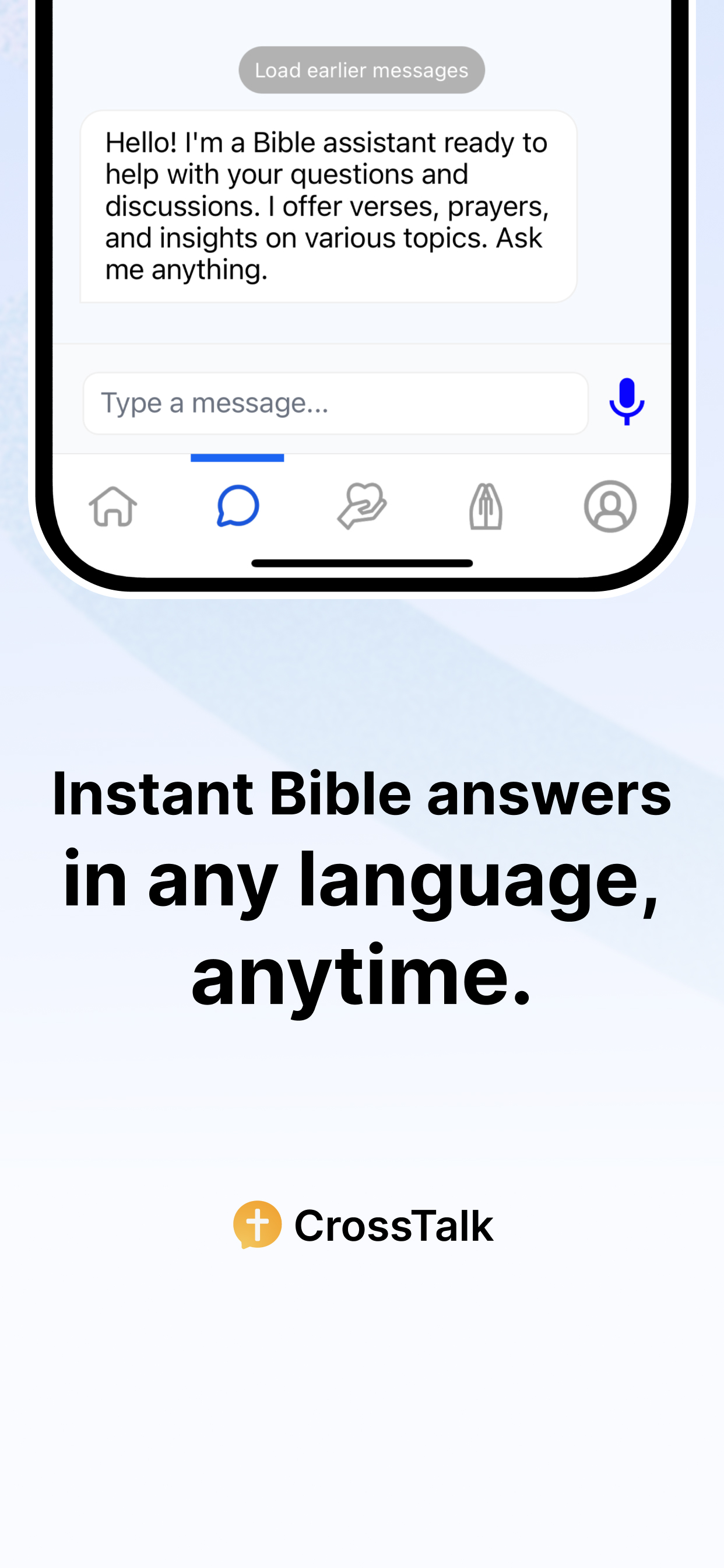 CrossTalk: Bible Chat + Prayer