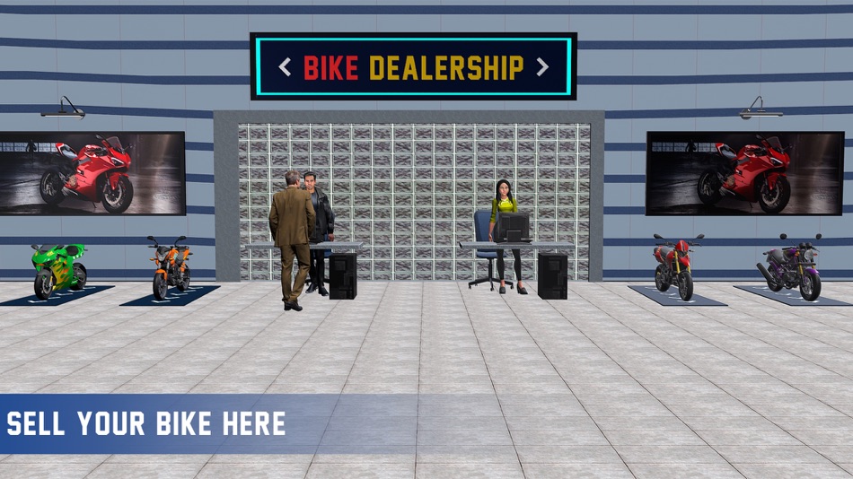 #3. Bike Dealership Simulator Game (iOS) 由: Rao Touseef Ahmad