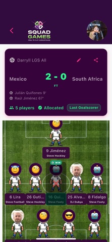 Squad Games iPhone screenshot