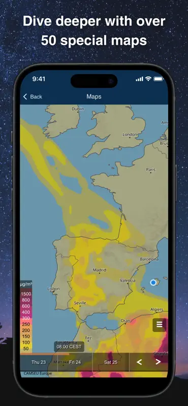 meteoblue weather & maps screenshot 6 of 9