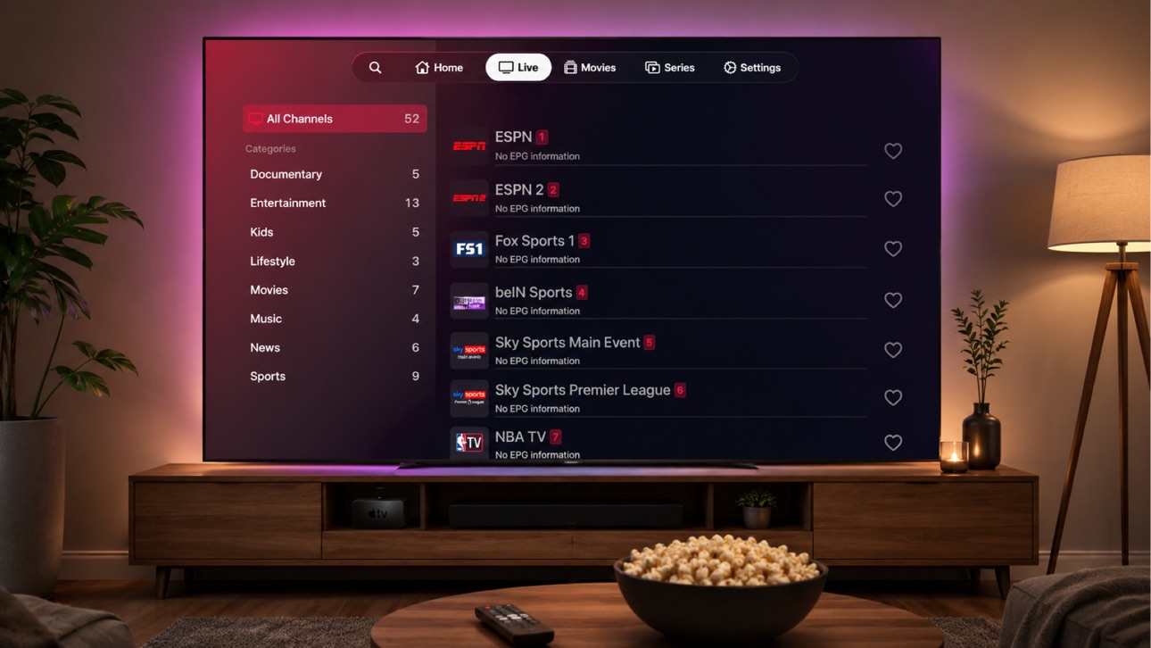 Apple TV screenshot