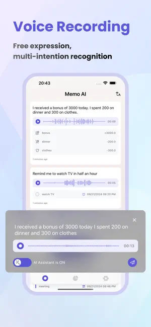 Memo AI: Life's smart recorder screenshot 3