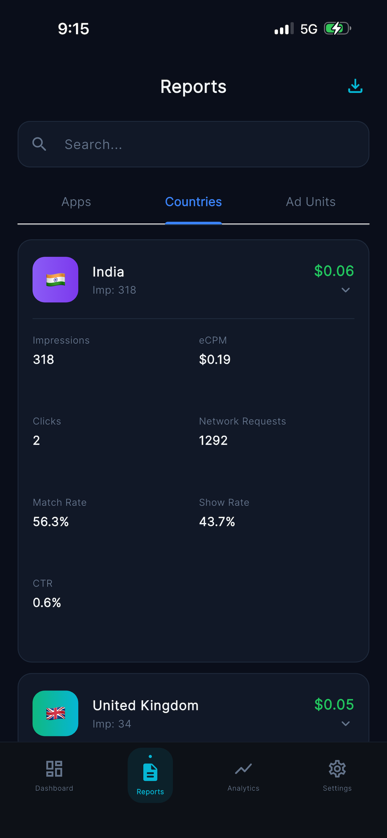 AdMobWise – AdMob Dashboard screenshot 9