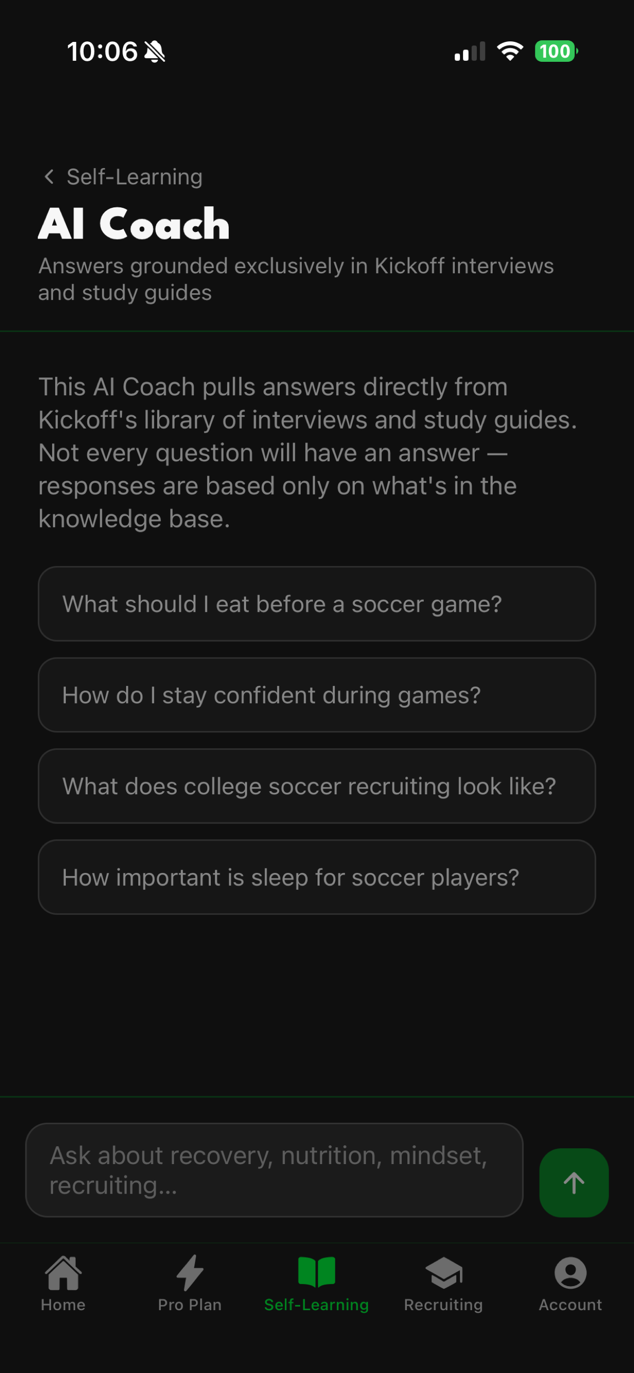 Kickoff: Soccer Training Plan screenshot 4