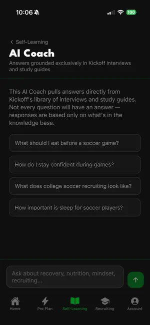 Kickoff: Soccer Training Plan screenshot 4