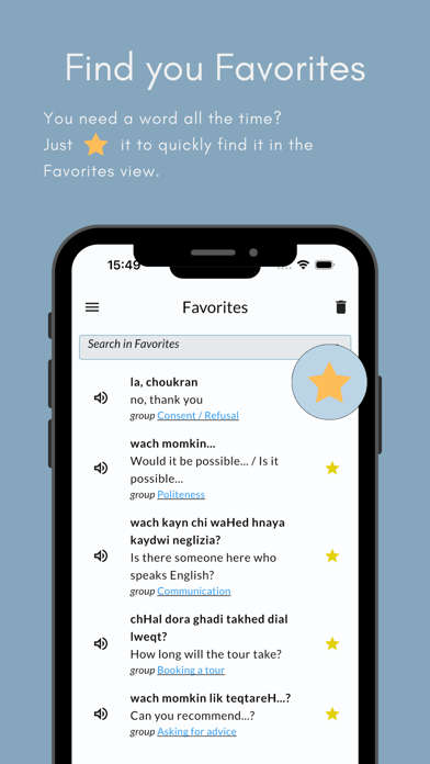 Know Morocco Travel Phrases Screenshot