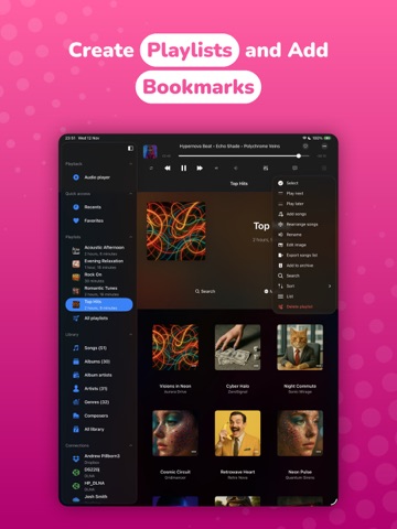 Evermusic: Cloud Music Player iPad screenshot