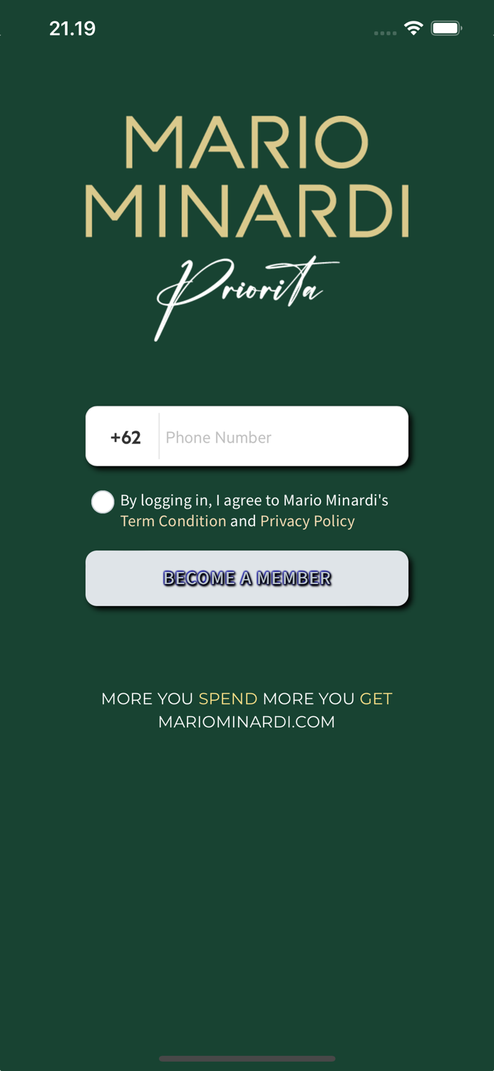 Mario Minardi Point Reward