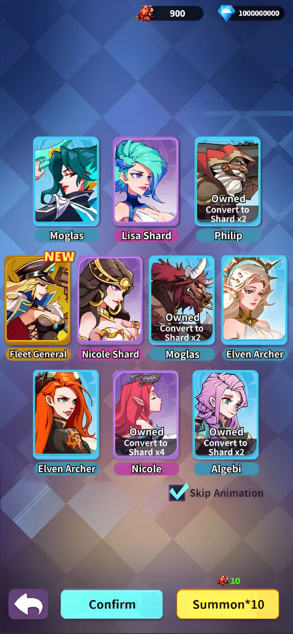 Magic Journey: War of Heroes iOS Mod IPA screenshot 5 - iOS game interface