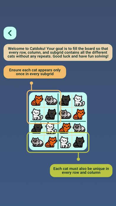 Screenshot 1 of Catdoku App
