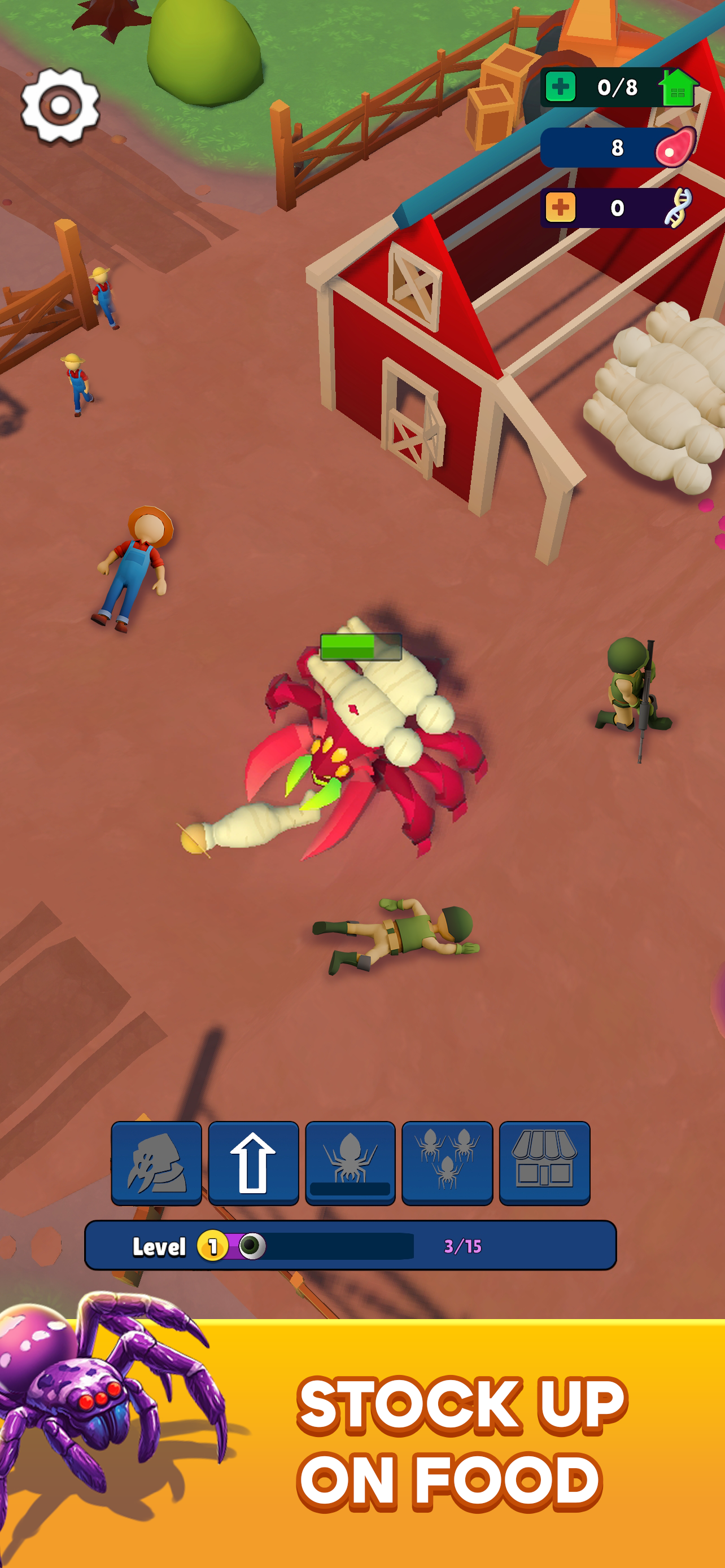 Spider Survival: Defend Nest screenshot 7