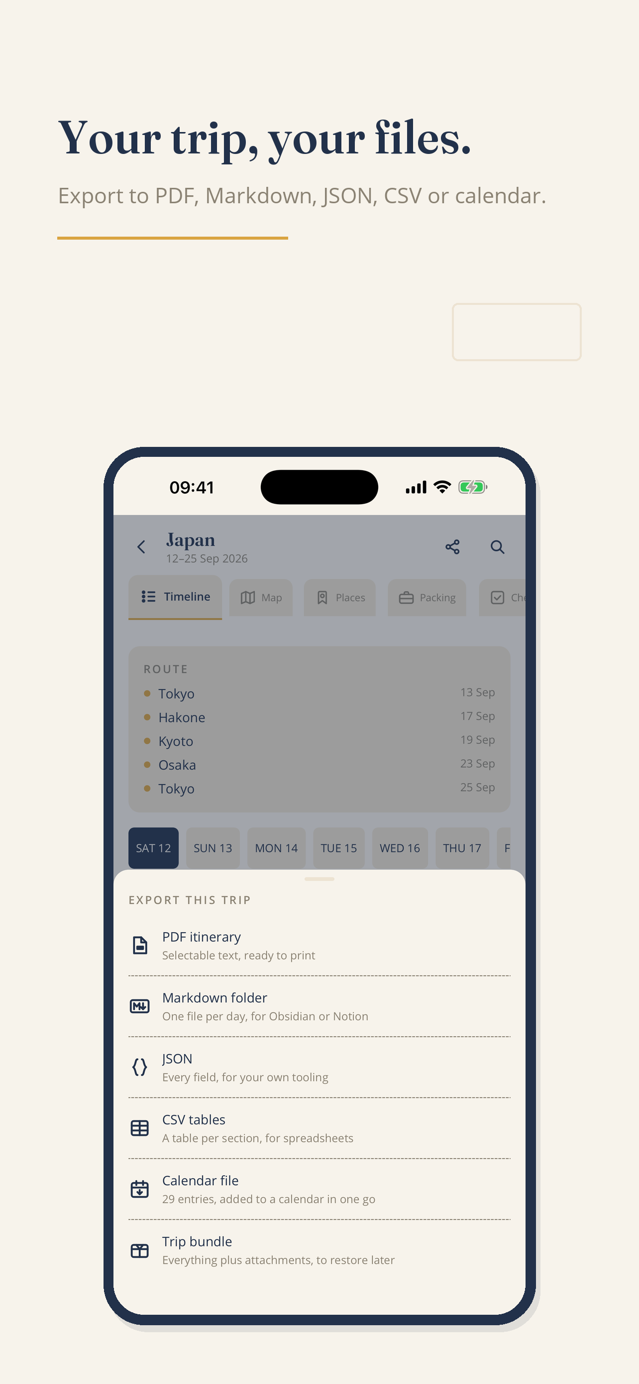 Travel Binder: Trip Planner screenshot 6