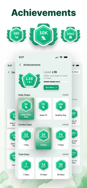 Step Counter and Pedometer App iPhone screenshot 4