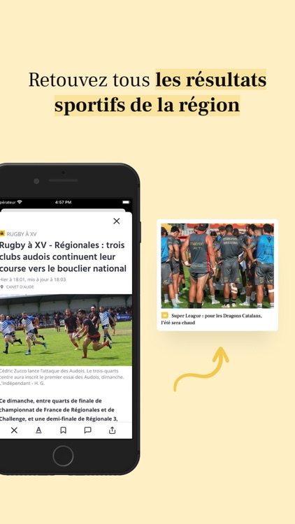 L'Indépendant, Actus locales screenshot-7